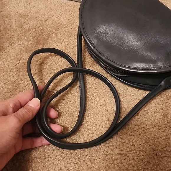 Coach Vintage Kimball Leather Half Moon Crossbody Bag - Picture 10 of 12